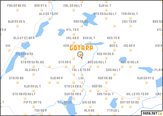 map of Götarp