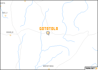 map of Gotātola