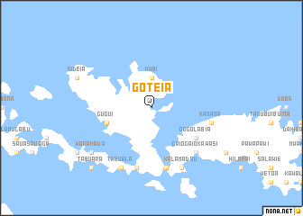 map of Goteia