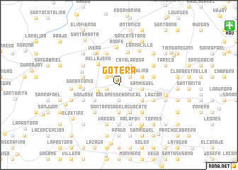 map of Gotera