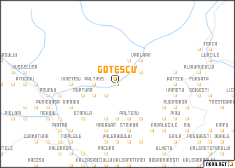 map of Gotescu