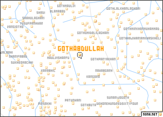 map of Goth Abdullāh