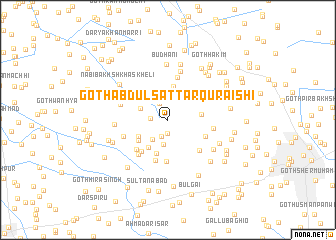 map of Goth Abdul Sattār Quraishi
