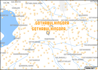 map of Goth Abul Hingora