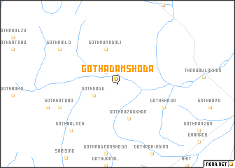 map of Goth Ādam Shoda