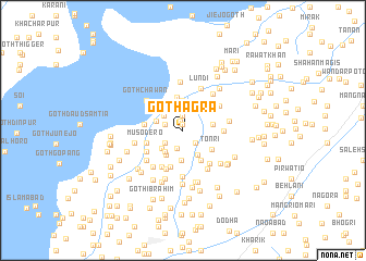 map of Goth Āgra