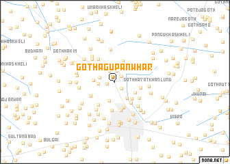 map of Goth Agu Panwhar