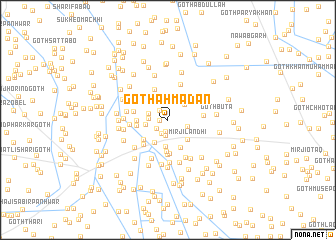 map of Goth Ahmadān