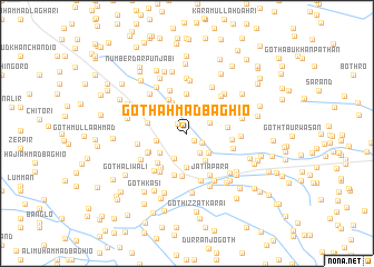 map of Goth Ahmad Baghio