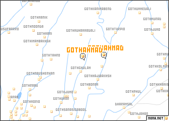 map of Goth Ahmad