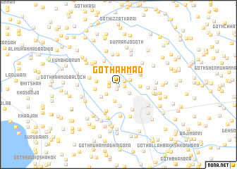 map of Goth Ahmad