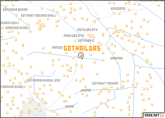 map of Goth Āil Dās