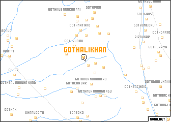 map of Goth Ali Khān