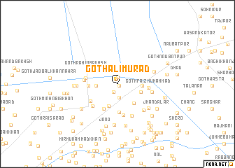 map of Goth Ali Murād