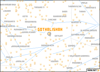 map of Goth Ali Shāh