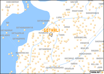 map of Goth Ali