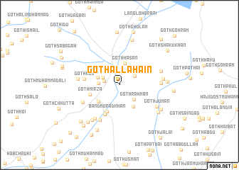 map of Goth Allāhain