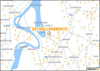 map of Goth Allāh Obhāye