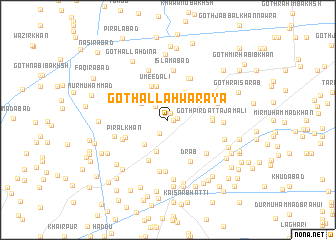 map of Goth Allāh Warāya