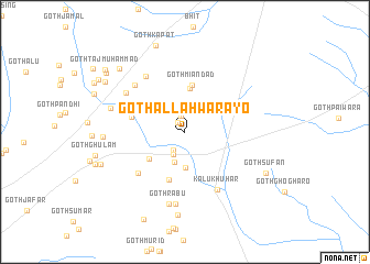 map of Goth Allāhwarayo