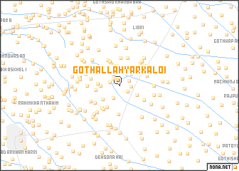 map of Goth Allāhyār Kaloi