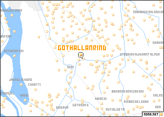 map of Goth Allān Rind