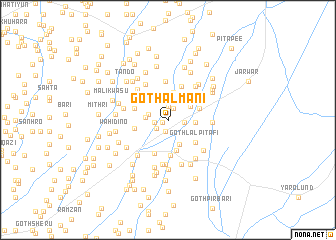 map of Goth Ālmāni