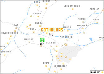 map of Goth Almas