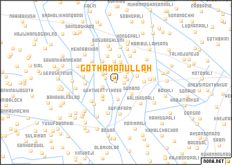 map of Goth Amānullāh