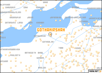 map of Goth Amir Shāh