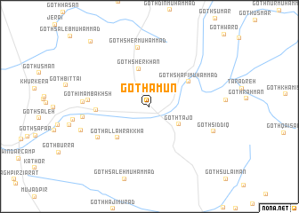 map of Goth Āmūn