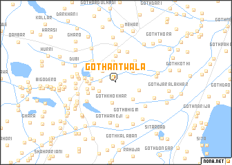 map of Goth Antwāla