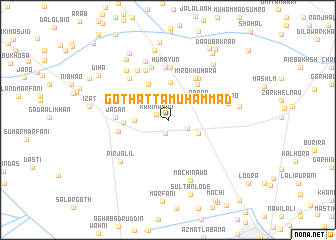 map of Goth Atta Muhammad