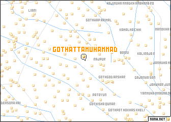 map of Goth Atta Muhammad