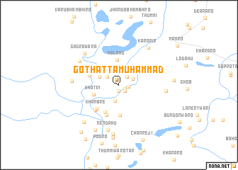 map of Goth Atta Muhammad