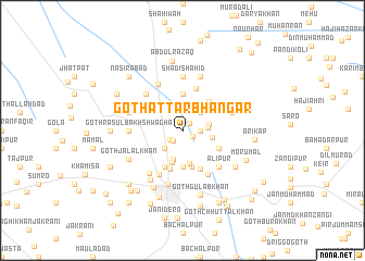 map of Goth Attar Bhangar