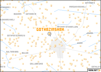 map of Goth Azīm Shāh