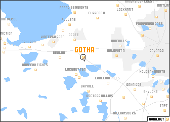 map of Gotha