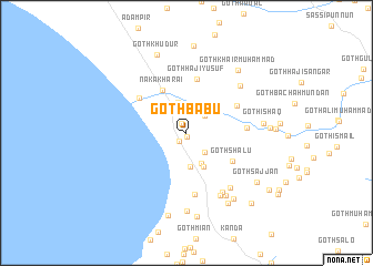 map of Goth Bābu