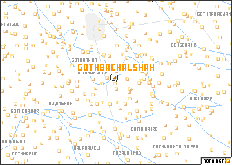 map of Goth Bachal Shāh