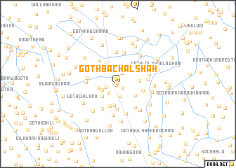 map of Goth Bachal Shāh
