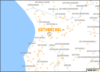 map of Goth Bachal