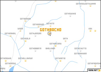map of Goth Bacho