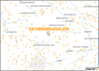 map of Goth Bād Bakhsh Lund