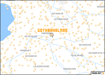 map of Goth Bahal Māo