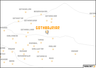 map of Goth Bajriār