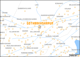 map of Goth Bakhshapur