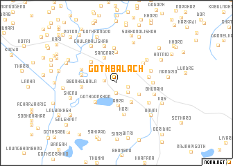 map of Goth Balach