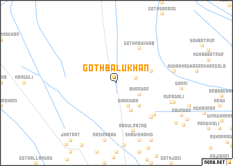 map of Goth Bālu Khān