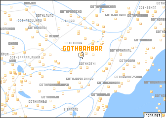 map of Goth Bambār